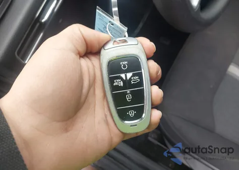 2022 Hyundai Sonata Hybrid Blue from USA, damaged, VIN KMHL24JJ7NA048159